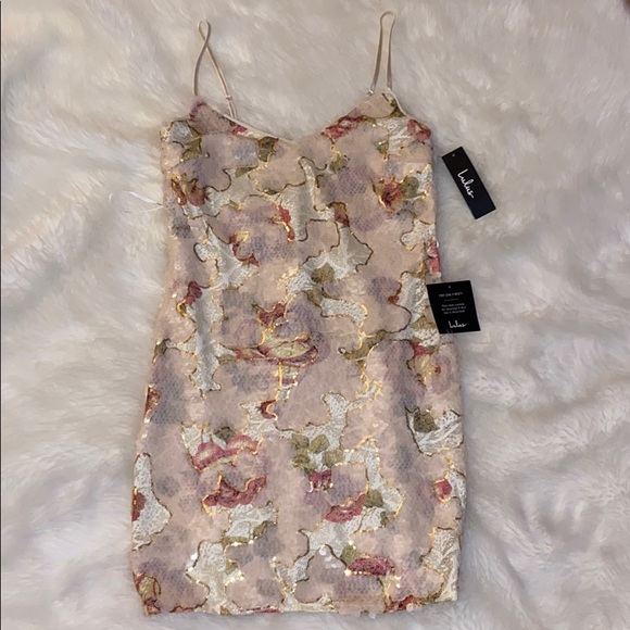 lulu’s sequin mini shift dress - Picture 5 of 5